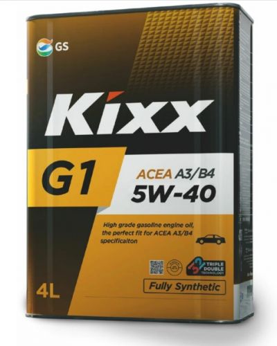 Масло KIXX G1 5W40 A3/B4  4л  синт.